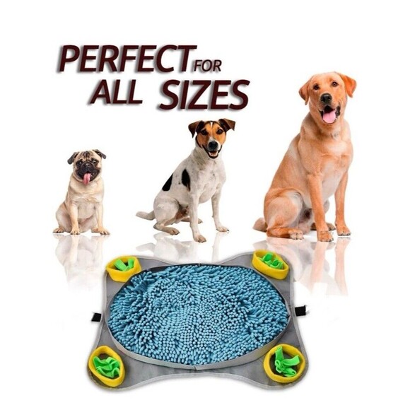 Washable Large Dog Snuffle Mat –Engaging & Fun Feeding Toy for Your Furry Friend - Picture 6 of 7